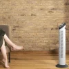 Imagen 5 Ventilador de torre Cecotec EnergySilence 790 Skyline de 50 W y 76 cm. Incluye 3 velocidades, oscilación automática y motor de cobre para mayor durabilidad.