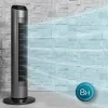 Imagen 7 Ventilador de torre EnergySilence 8190 Skyline Ionic de 60 W con ionizador, mando a distancia y temporizador de 8 horas para un aire fresco y purificado.