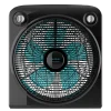 Ventilador de suelo EnergySilence 6000 Power Box Black con 5 aspas y rejilla rotatoria