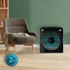 Imagen 6 Ventilador de suelo EnergySilence 6000 Power Box Black de 50 W. Incluye 5 aspas de 30 cm, 3 velocidades, motor de cobre y rejilla rotatoria multidireccional.