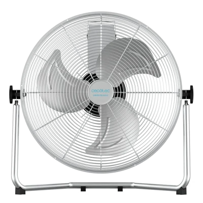 Ventilador industrial Cecotec EnergySilence 4100 Pro con acabado cromado y aspas metálicas
