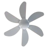 Imagen 6 Ventilador de techo EnergySilence Aero 350 de 81 cm con luz y 6 aspas reversibles. Motor silencioso de 50 W, 3 velocidades y función verano-invierno.