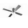 Imagen 2 Ventilador de techo EnergySilence Aero 450 de 50 W. Silencioso, 106 cm, 4 aspas reversibles, luz integrada, 3 velocidades y función verano/invierno.