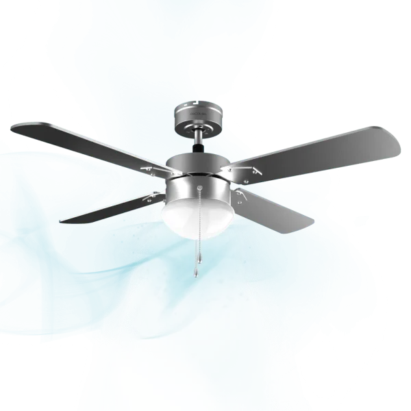 Imagen 5 Ventilador de techo EnergySilence Aero 450 de 50 W. Silencioso, 106 cm, 4 aspas reversibles, luz integrada, 3 velocidades y función verano/invierno.
