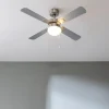 Imagen 6 Ventilador de techo EnergySilence Aero 450 de 50 W. Silencioso, 106 cm, 4 aspas reversibles, luz integrada, 3 velocidades y función verano/invierno.