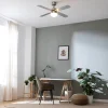 Imagen 7 Ventilador de techo EnergySilence Aero 450 de 50 W. Silencioso, 106 cm, 4 aspas reversibles, luz integrada, 3 velocidades y función verano/invierno.