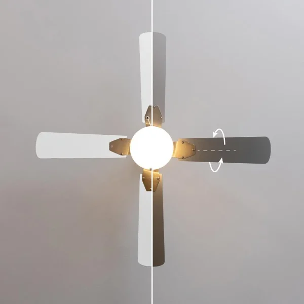 Imagen 8 Ventilador de techo EnergySilence Aero 450 de 50 W. Silencioso, 106 cm, 4 aspas reversibles, luz integrada, 3 velocidades y función verano/invierno.