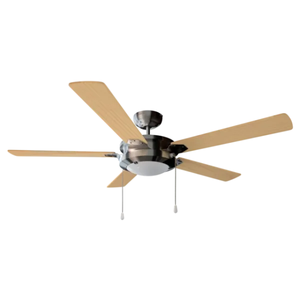 Ventilador de techo Cecotec EnergySilence Aero 540 con luz LED y aspas de madera