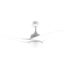 Imagen 2 Ventilador de techo de 106 cm con luz LED, motor de 49 W y 3 aspas. Incluye mando a distancia, temporizador y función verano-invierno para climatización.