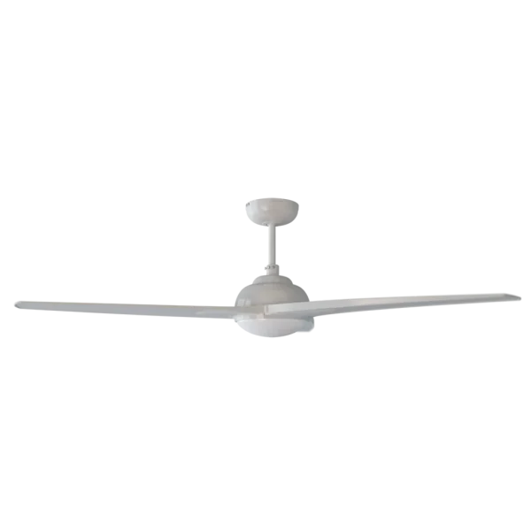 Imagen 3 Ventilador de techo de 52" con luz LED, motor de 60 W y 3 aspas aerodinámicas. Incluye mando a distancia, temporizador y función verano/invierno para climatización.