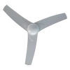 Imagen 4 Ventilador de techo de 52" con luz LED, motor de 60 W y 3 aspas aerodinámicas. Incluye mando a distancia, temporizador y función verano/invierno para climatización.