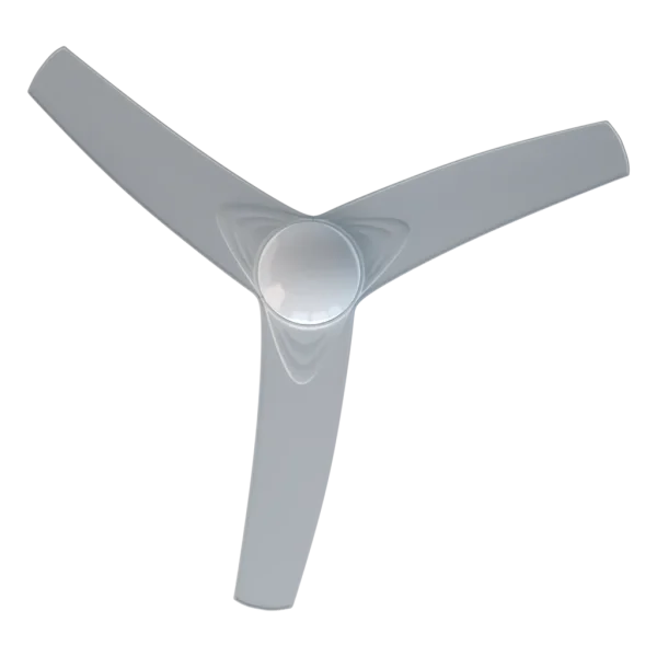 Imagen 4 Ventilador de techo de 52" con luz LED, motor de 60 W y 3 aspas aerodinámicas. Incluye mando a distancia, temporizador y función verano/invierno para climatización.