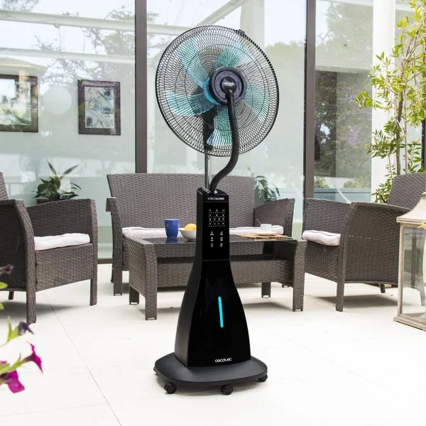 Imagen 2 Ventilador nebulizador Cecotec EnergySilence 690 FreshEssence de 90 W con depósito de 3 L, mando a distancia, 3 velocidades y temporizador de 7,5 horas.