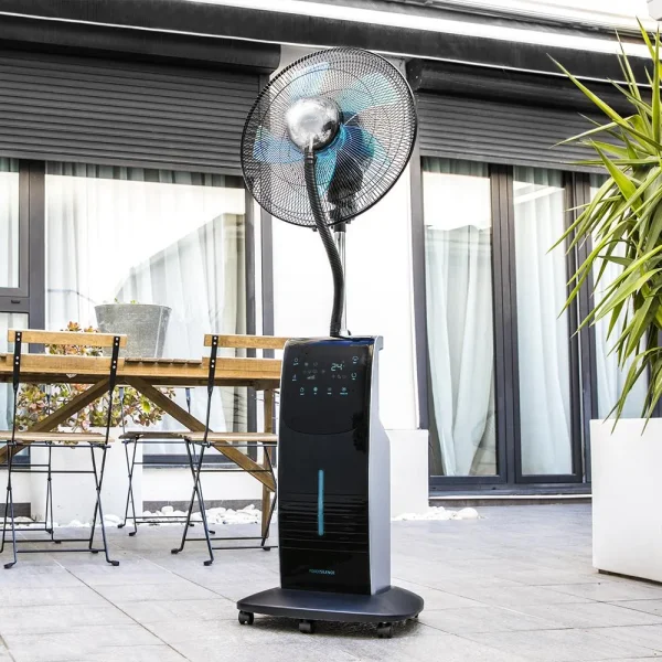 Imagen 2 Ventilador nebulizador EnergySilence 790 FreshEssence Ionic de 90 W con ionizador, difusor de aromas y función antimosquitos para un ambiente fresco y puro.