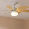 Imagen 7 Ventilador de techo EnergySilence Aero 3600 de 92 cm con luz y 50 W. 6 aspas reversibles, 3 velocidades y función verano/invierno para confort total.
