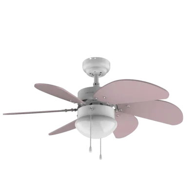 Ventilador de techo EnergySilence Aero 3600 Vision Purple con aspas reversibles y luz