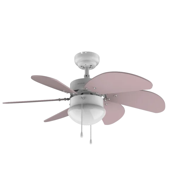 Ventilador de techo EnergySilence Aero 3600 Vision Purple con aspas reversibles y luz