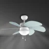 Imagen 6 Ventilador de techo de 92 cm con 50 W y luz. Sistema de 6 aspas reversibles, 3 velocidades y función verano/invierno para máxima eficiencia todo el año.