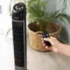 Imagen 4 Ventilador de torre EnergySilence 7050 SkyLine Control de 45 W con mando a distancia, 3 velocidades, oscilación automática y temporizador de hasta 7,5 horas.