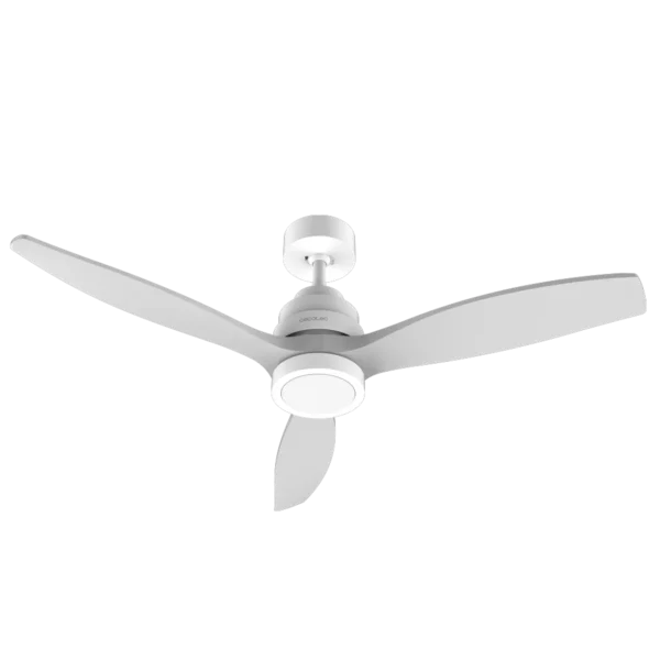 Imagen 2 Ventilador de techo con motor DC de 40 W, luz LED y mando a distancia. Silencioso, 132 cm de diámetro y función verano/invierno para máxima eficiencia.