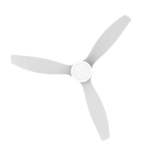 Imagen 3 Ventilador de techo con motor DC de 40 W, luz LED y mando a distancia. Silencioso, 132 cm de diámetro y función verano/invierno para máxima eficiencia.