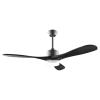 Ventilador de techo EnergySilence Aero 5290 Stone Pro gris con aspas aerodinámicas y luz LED