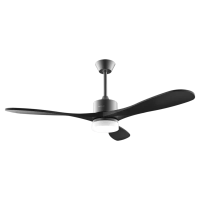 Ventilador de techo EnergySilence Aero 5290 Stone Pro gris con aspas aerodinámicas y luz LED