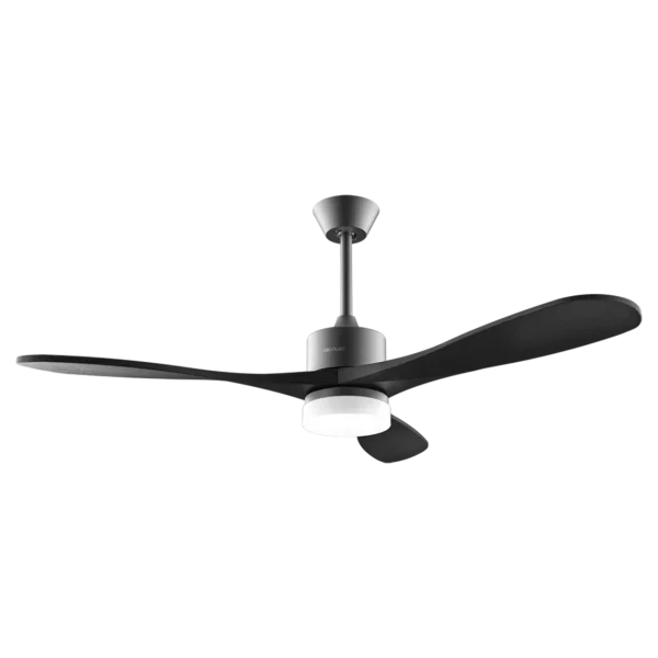 Ventilador de techo EnergySilence Aero 5290 Stone Pro gris con aspas aerodinámicas y luz LED