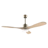 Ventilador de techo EnergySilence Aero 5290 Golden Pro con luz LED y aspas acabado madera
