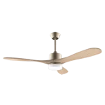 Ventilador de techo EnergySilence Aero 5290 Golden Pro con luz LED y aspas acabado madera