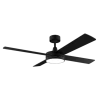 Ventilador de techo Cecotec EnergySilence Aero 5200 Black Line negro con luz LED y mando a distancia