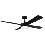 Ventilador de techo Cecotec EnergySilence Aero 5200 Black Line negro con luz LED y mando a distancia