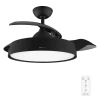 Imagen 8 Ventilador de techo con aspas retráctiles y luz LED de 3 tonos. Motor de 40 W silencioso, diámetro de 106 cm, temporizador y función verano-invierno.