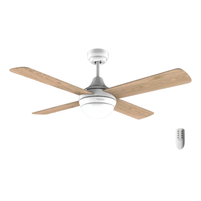Ventilador de techo Cecotec EnergySilence Aero 4250 DC Fresh con luz LED y aspas reversibles vista frontal