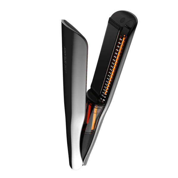 Imagen 2 Plancha de pelo Lisse iSteamy con tecnología de vapor avanzada y placas de cerámica. Protege el cabello, aporta brillo y garantiza un alisado profesional.