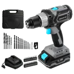 Taladro atornillador inalámbrico CecoRaptor Perfect Drill 2020 Brushless Ultra con batería de 20V y diseño ergonómico