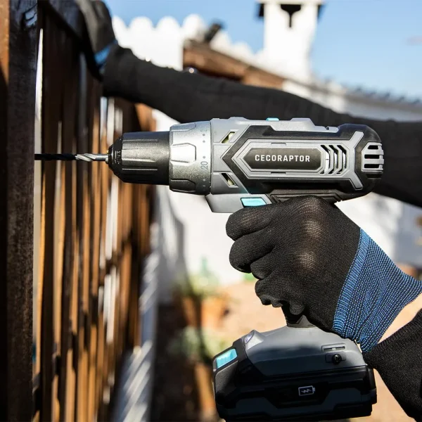 Imagen 5 Taladro atornillador CecoRaptor Perfect Drill 2020 Advance con batería de 20V, 46 Nm de torque y 1550 rpm. Potencia y precisión para bricolaje avanzado.