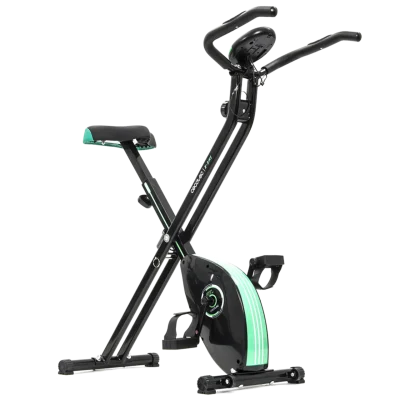 Bicicleta estática plegable Cecotec X-Bike con sistema Silence Fit y monitor LCD de entrenamiento