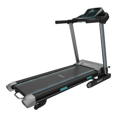 Cinta de correr plegable negra Cecotec DrumFit WayHome 1600 Obelia Ultraflex con pantalla LCD y amortiguación