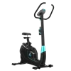 Imagen 2 Bicicleta estática DrumFit Cycle 9000 Talos Pro con resistencia magnética motorizada, pulsómetro, sillín regulable y soporte. Ideal para entrenar en casa.