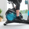 Imagen 3 Bicicleta estática DrumFit Cycle 9000 Talos Pro con resistencia magnética motorizada, pulsómetro, sillín regulable y soporte. Ideal para entrenar en casa.