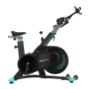 Bicicleta estática DrumFit Indoor 7000 Magno de Cecotec vista lateral mostrando el manillar deportivo y la pantalla LCD
