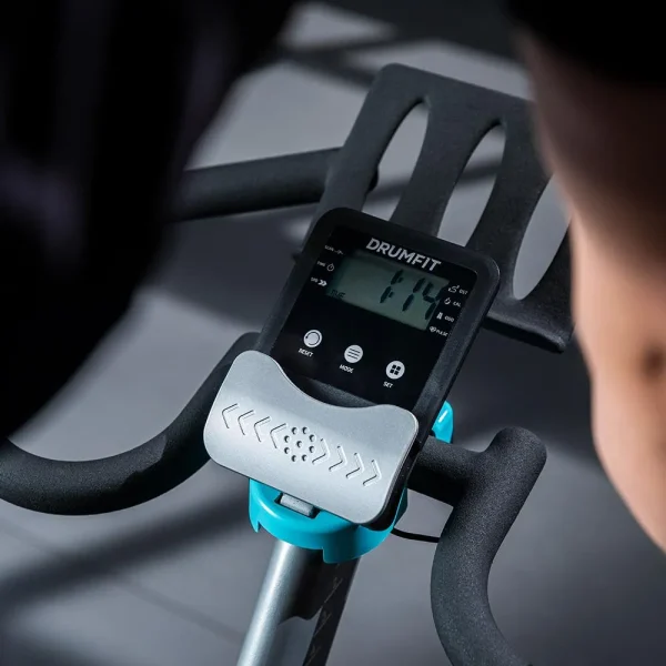 Imagen 7 Bicicleta estática DrumFit Indoor 7000 Magno con resistencia magnética. Diseño ergonómico, pantalla LCD y funcionamiento silencioso para entrenar en casa.