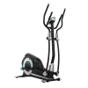 Imagen 2 Bicicleta elíptica DrumFit Elliptical 9000 Eir Pro con resistencia magnética regulable por motor, pantalla LCD, soporte para móvil y ruedas de transporte.
