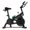 Bicicleta indoor Cecotec DrumFit Indoor 10000 Teseo en color negro con volante de inercia de 10 kg, monitor LCD y accesorios