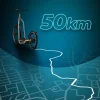 Imagen 5 Bicinete Trotón de Cecotec con 1000W de potencia máxima y 45 km de autonomía. Supera pendientes del 15% y ofrece máxima estabilidad en trayectos urbanos.