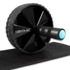 Imagen 2 Rueda abdominal Cecotec DrumFit AB Wheel ideal para ejercitar el core. Diseño con recubrimiento de goma, agarres antideslizantes y esterilla de goma EVA.