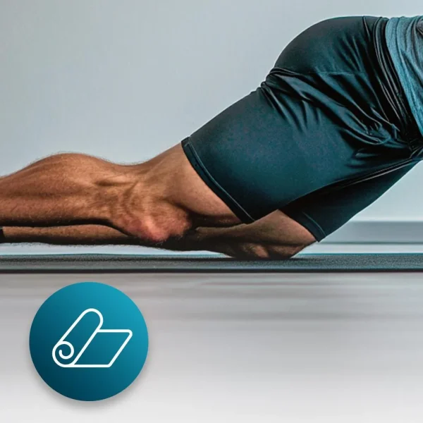 Imagen 4 Rueda abdominal Cecotec DrumFit AB Wheel ideal para ejercitar el core. Diseño con recubrimiento de goma, agarres antideslizantes y esterilla de goma EVA.