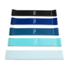 Set de 5 cintas elásticas de resistencia de látex Cecotec DrumFit Resistance Band Set con diferentes niveles de color y bolsa de transporte
