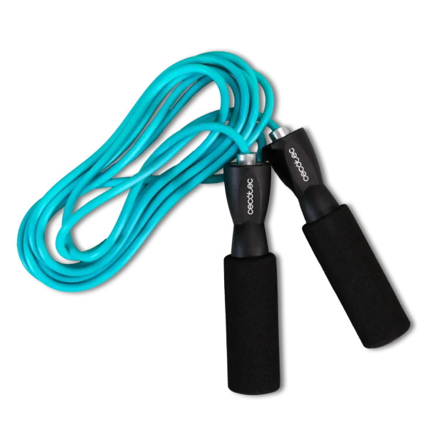 Comba Cecotec DrumFit Jump Rope de PVC con agarres ergonómicos antideslizantes